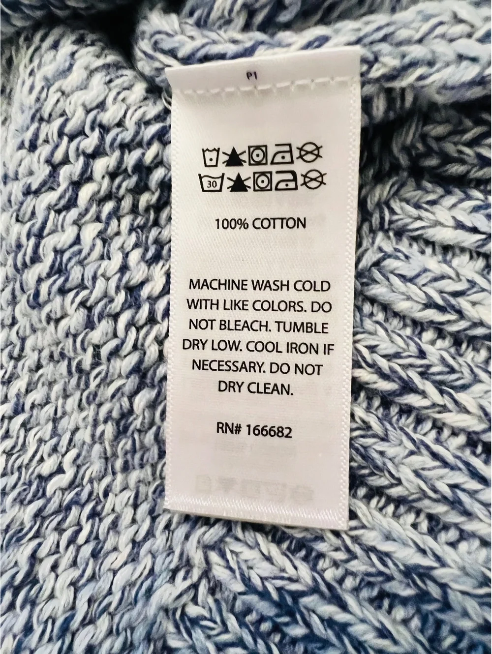 NEW Rachel Zoe Medium Light blue American Flag Sweater